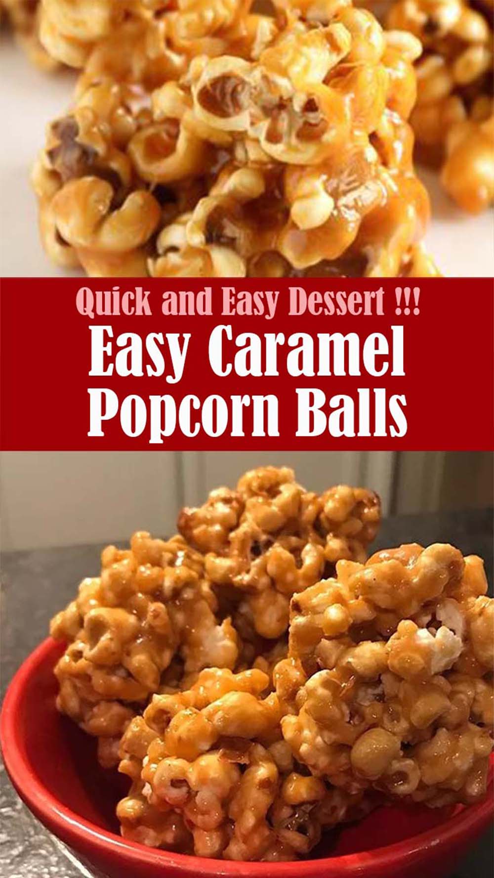 Delicious Grandma's Caramel Popcorn Balls