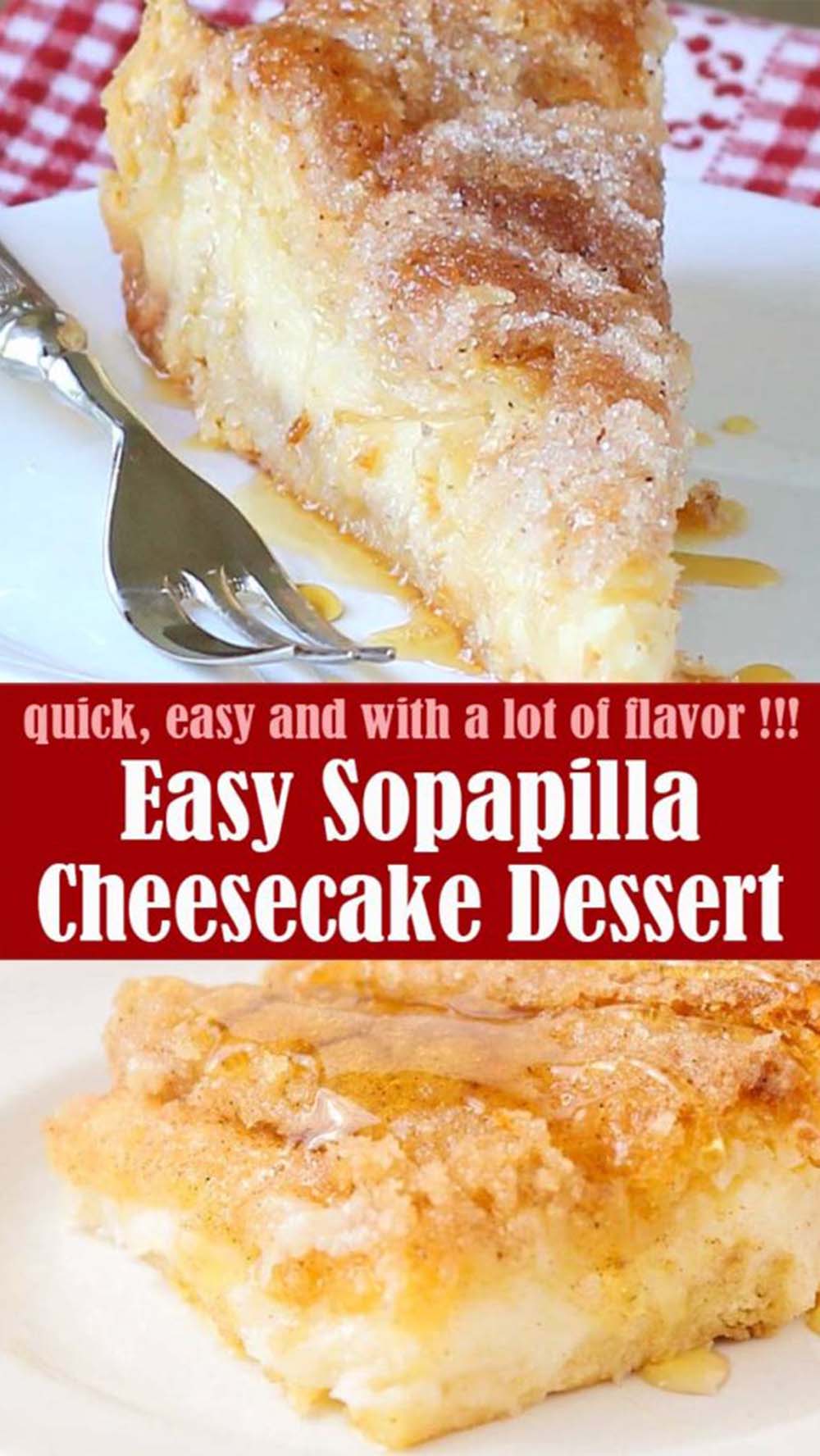 Easy Sopapilla Cheesecake Dessert Recipe