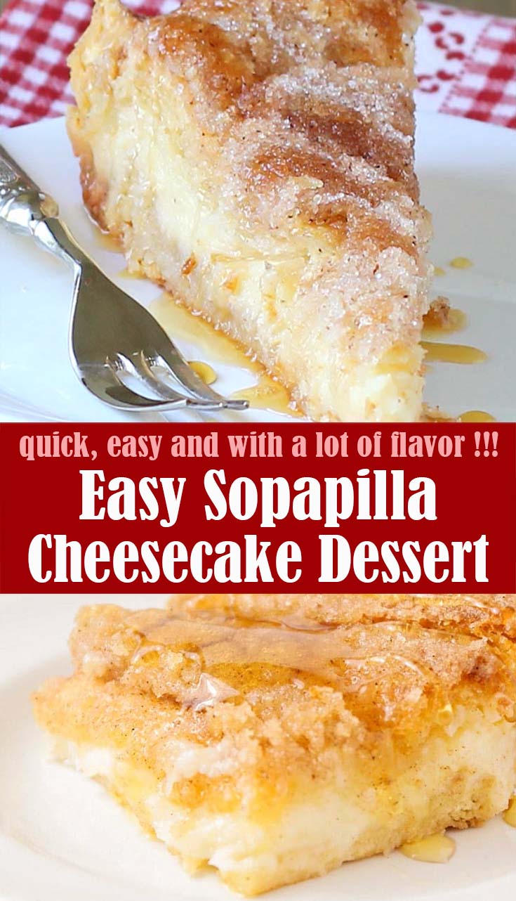 Easy Sopapilla Cheesecake Dessert Recipe