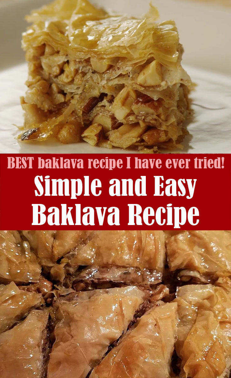 Simple and Easy Baklava Recipe