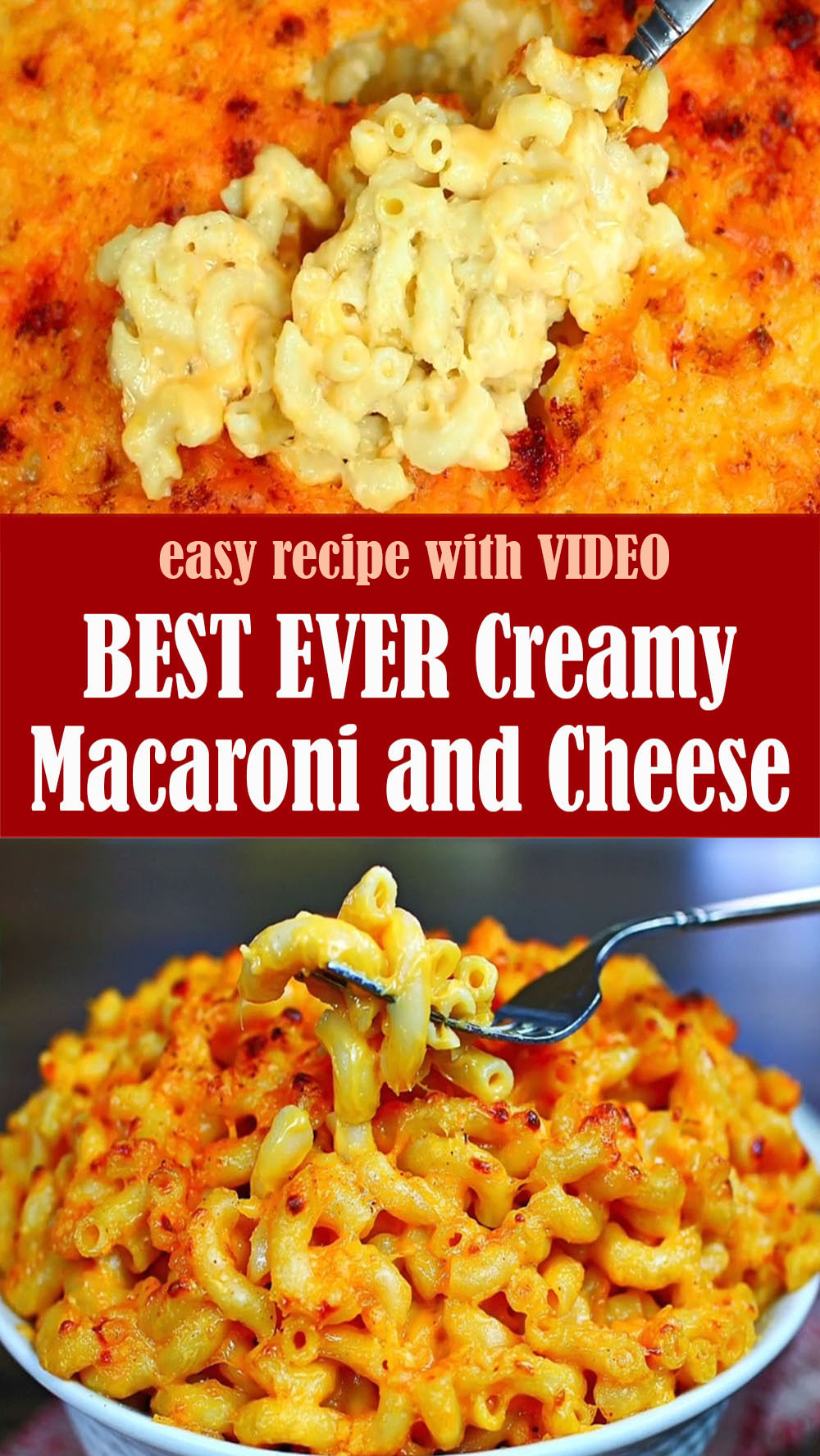 BEST EVER Creamy Macaroni and Cheese Recipe