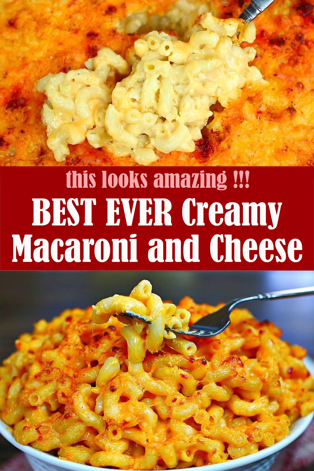 BEST EVER Creamy Macaroni and Cheese Recipe
