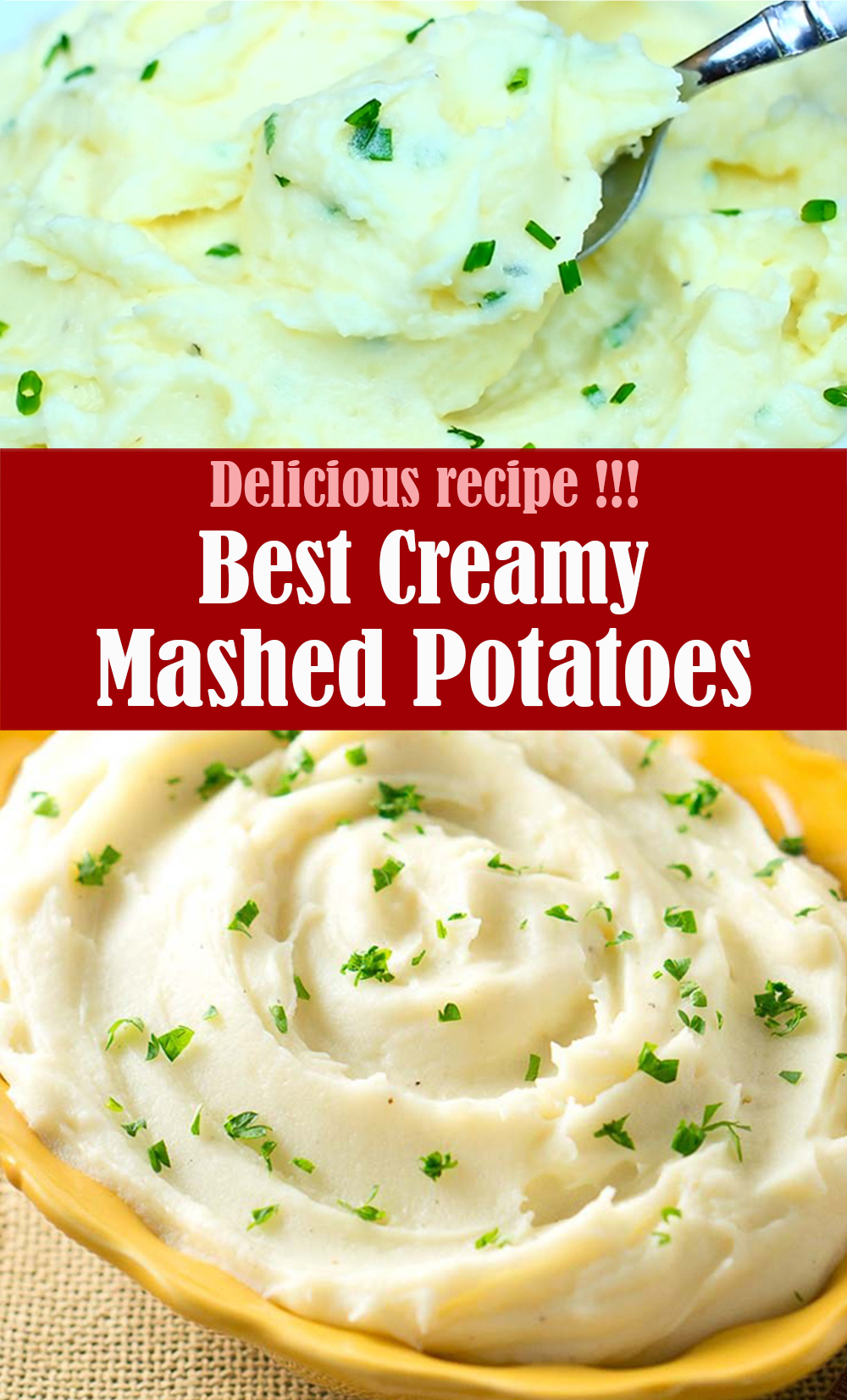 Best Creamy Mashed Potatoes Recipe