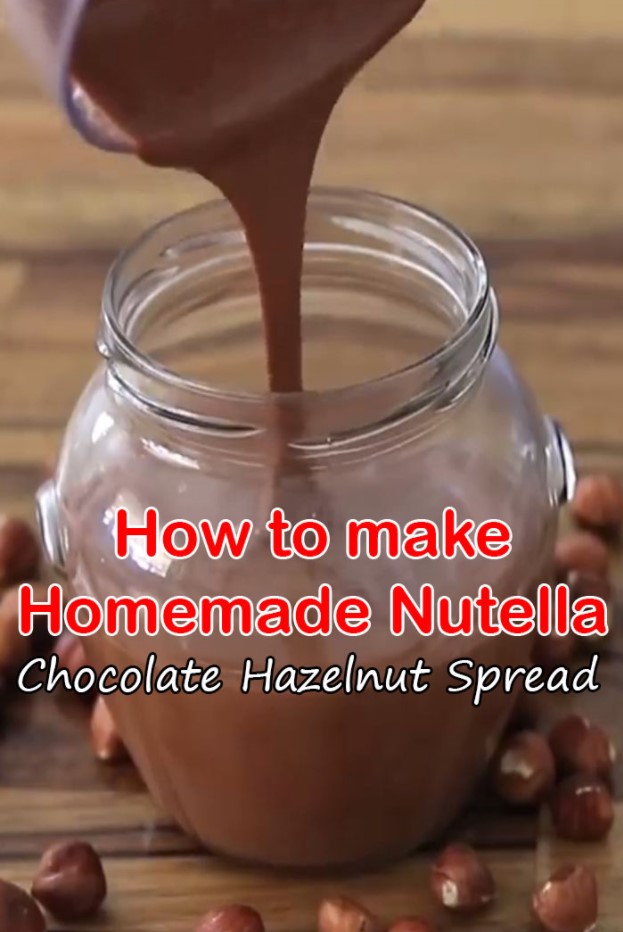 Chocolate Hazelnut Spread (Homemade Nutella)