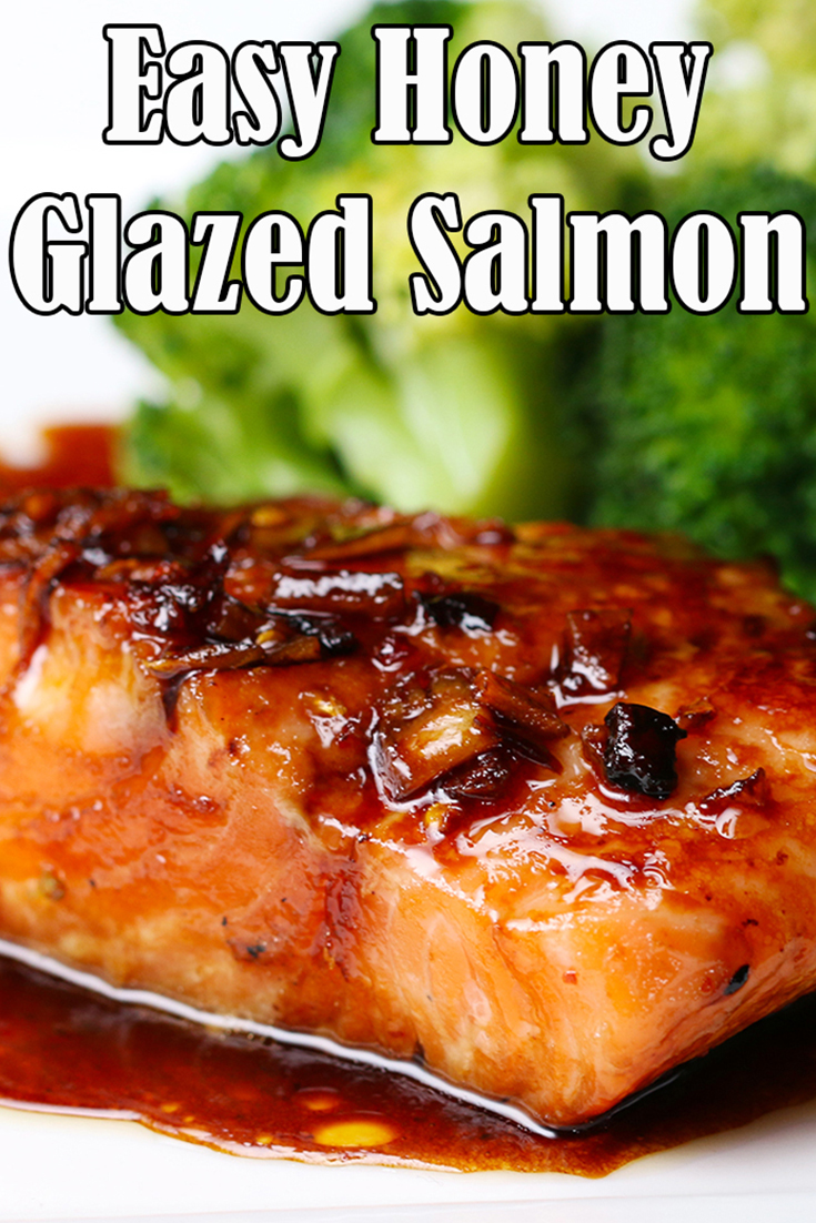 Easy Honey Glazed Salmon Recipe