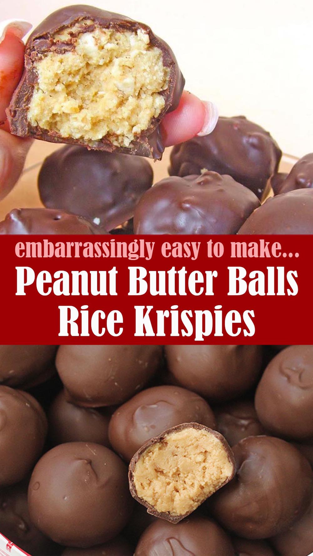 Easy Peanut Butter Balls Rice Krispies Recipe