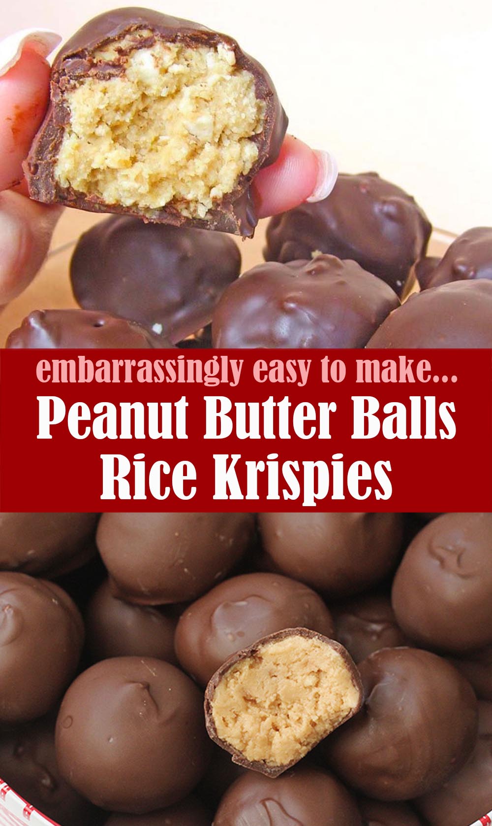 Easy Peanut Butter Balls Rice Krispies Recipe