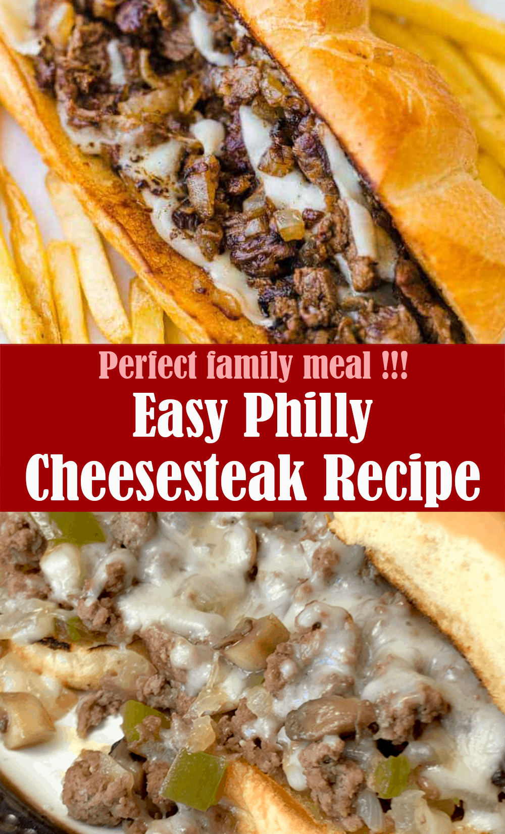 Easy Philly Cheesesteak Recipe