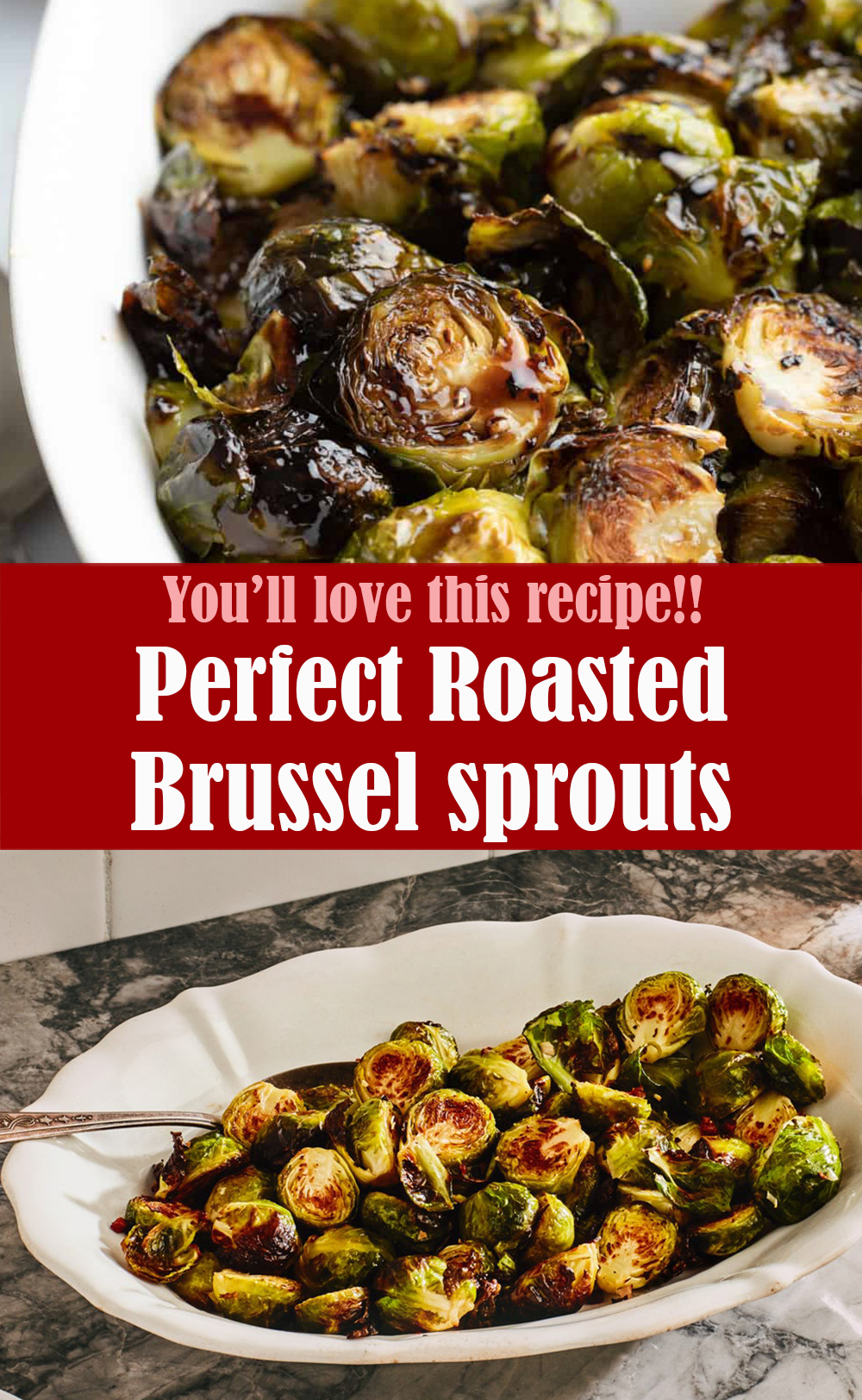 Perfect Roasted Brussel sprouts
