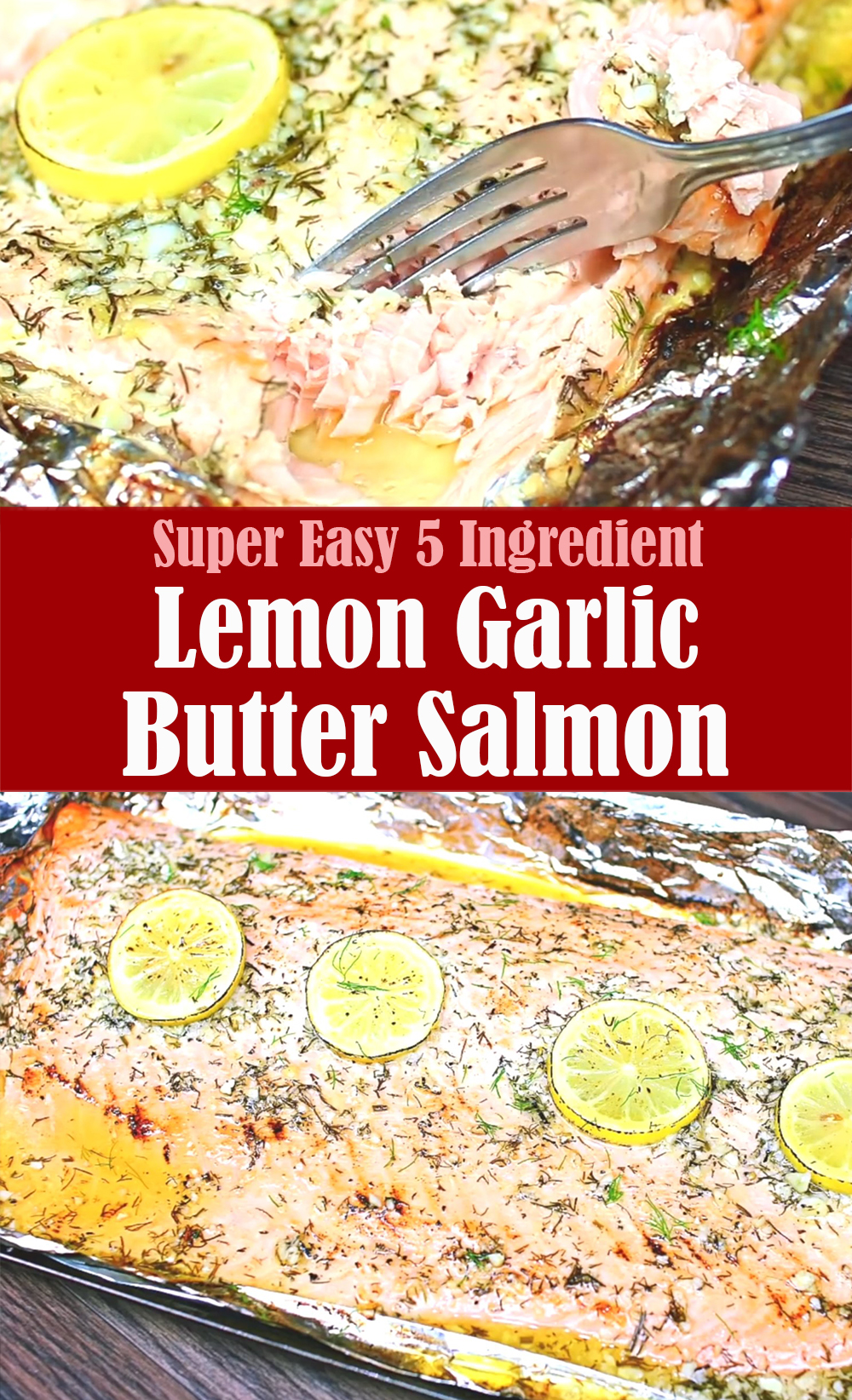 Super Easy Lemon Garlic Butter Salmon Recipe
