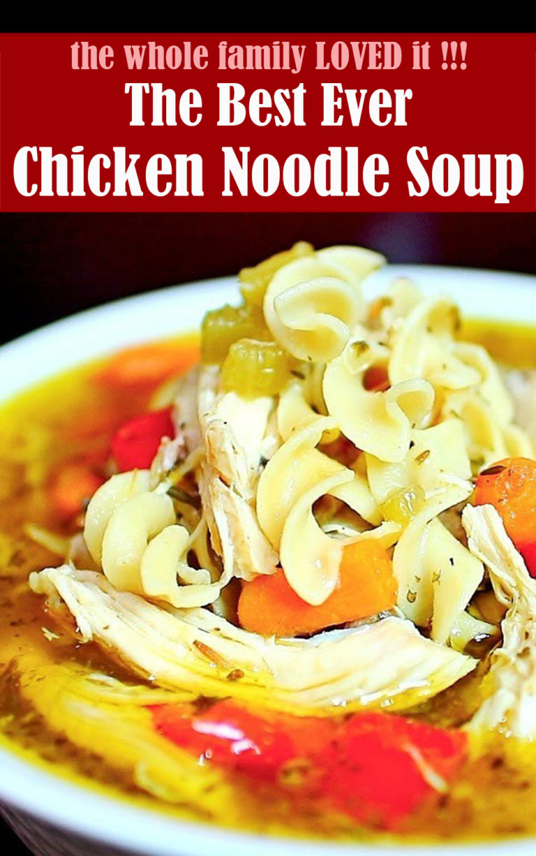 The Best Ever Chicken Noodle Soup Recipe (VIDEO) Lindsy's Kitchen