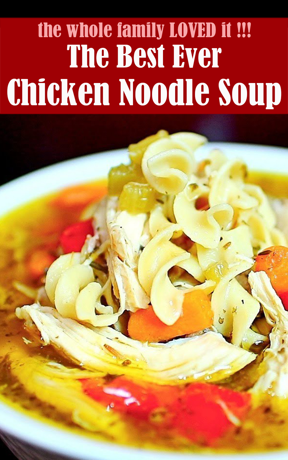 The Best Ever Chicken Noodle Soup Recipe