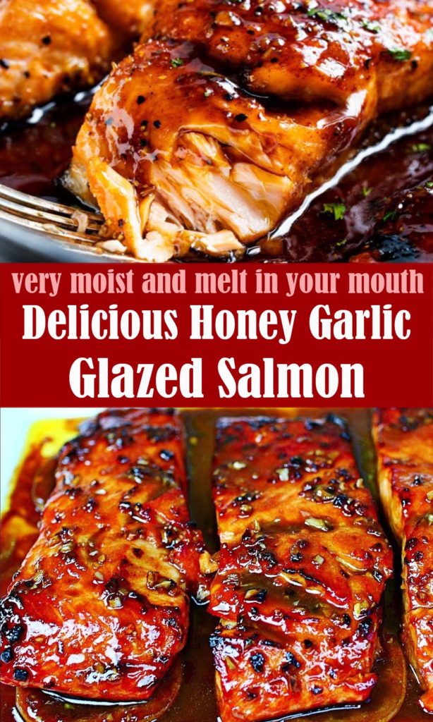 Super Easy Honey Garlic Glazed Salmon Recipe (VIDEO) – Lindsy's Kitchen