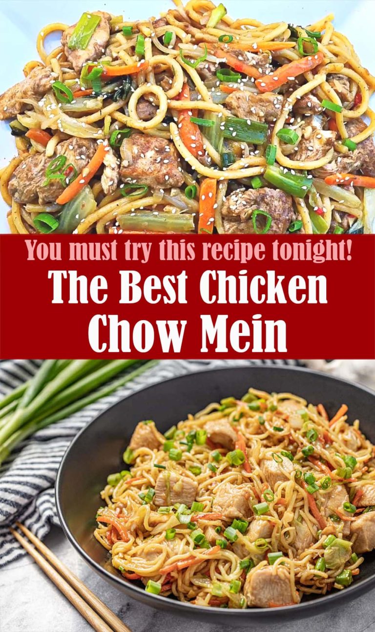The Best Chicken Chow Mein Recipe (VIDEO) | Lindsy's Kitchen