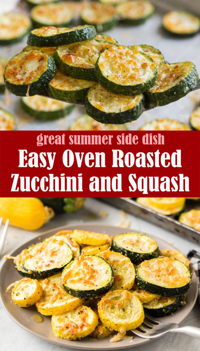 Easy Oven Roasted Zucchini and Squash | Lindsy's Kitchen