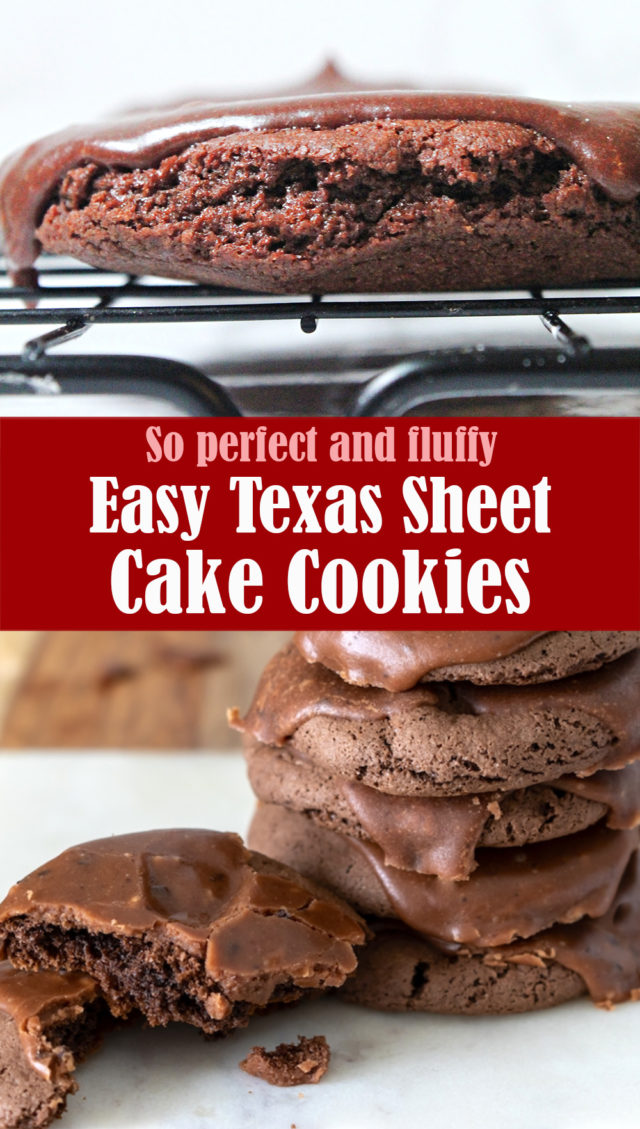 Easy Texas Sheet Cake Cookies – Lindsy's Kitchen