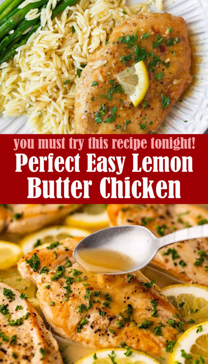 Perfect Easy Lemon Butter Chicken | Lindsy's Kitchen