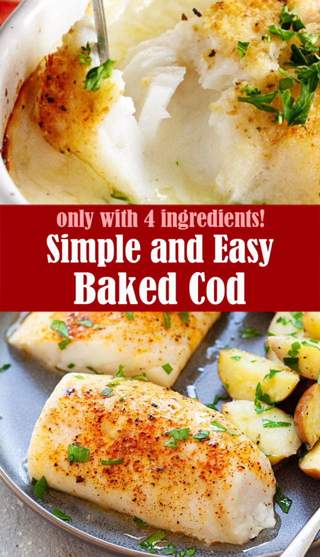 Best Baked Cod Recipe Lindsy's Kitchen