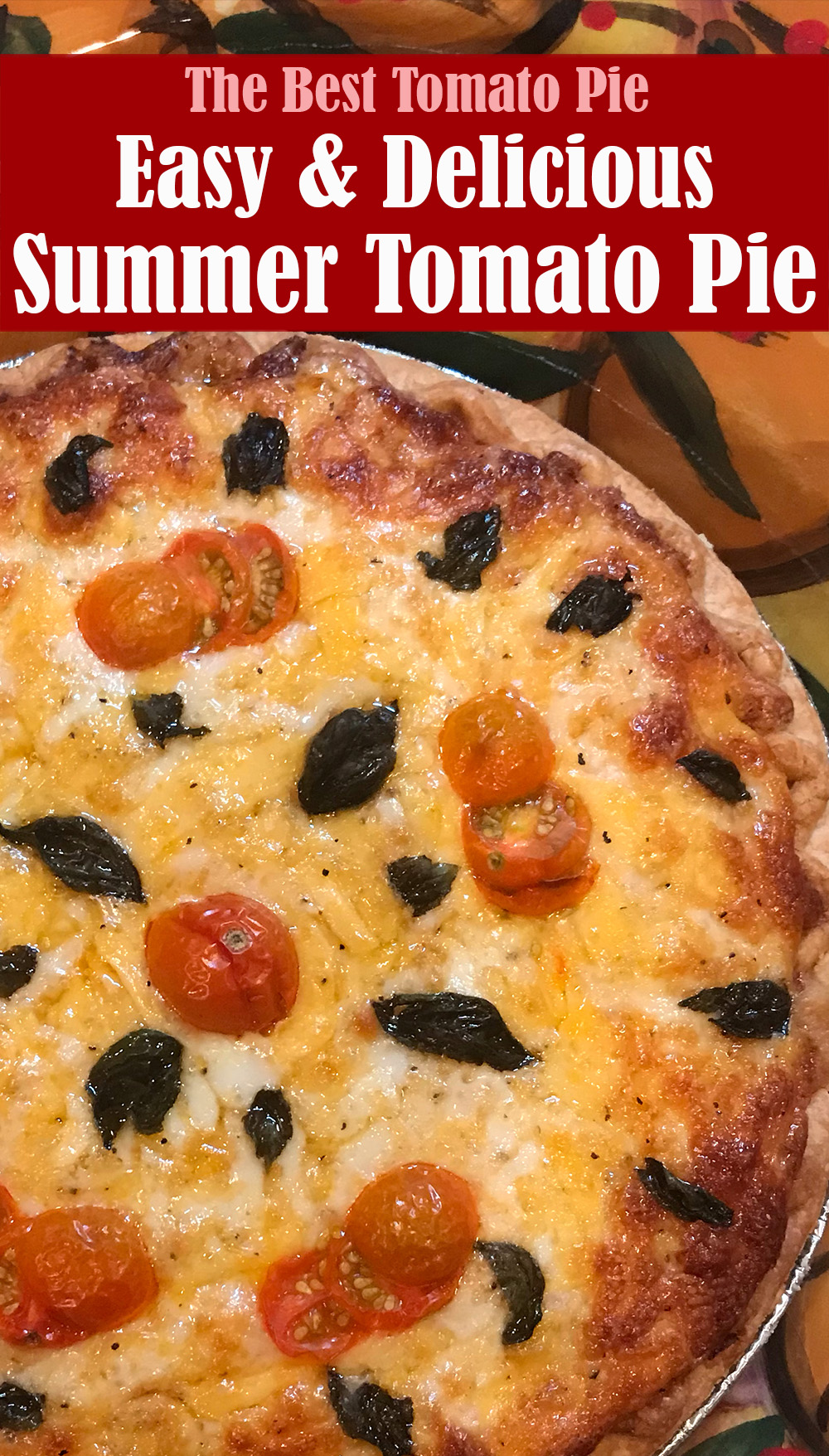 Delicious Summer Tomato Pie Recipe | Lindsy's Kitchen