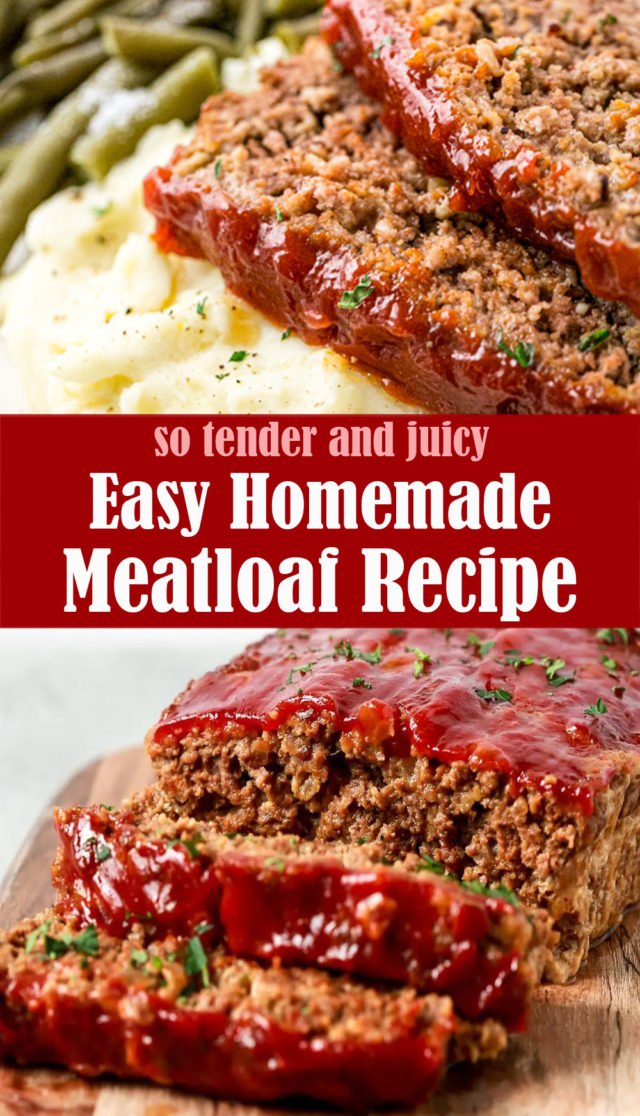 Easy Homemade Meatloaf Recipe – Lindsy's Kitchen