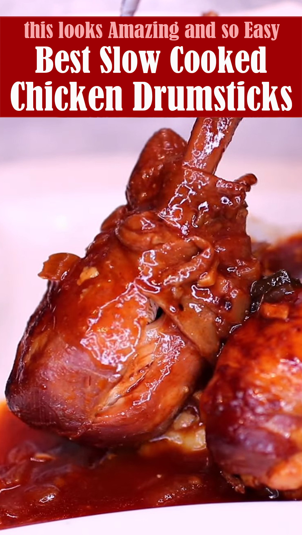 Easy Slow Cooked Chicken Drumsticks 1