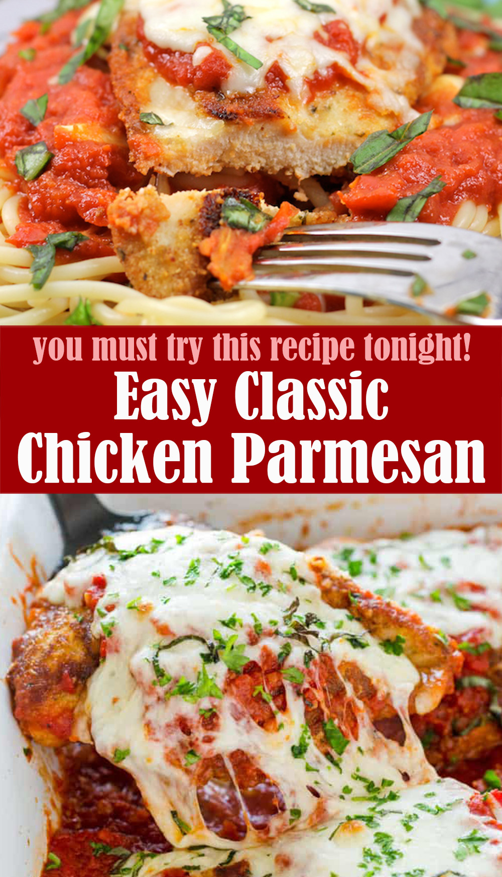 Quick and Easy Classic Chicken Parmesan