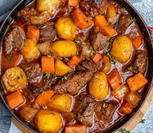 Easy Classic Homemade Beef Stew