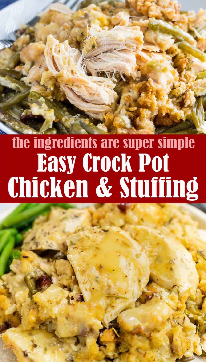Easy Crock Pot Chicken and Stuffing Lindsy's Kitchen