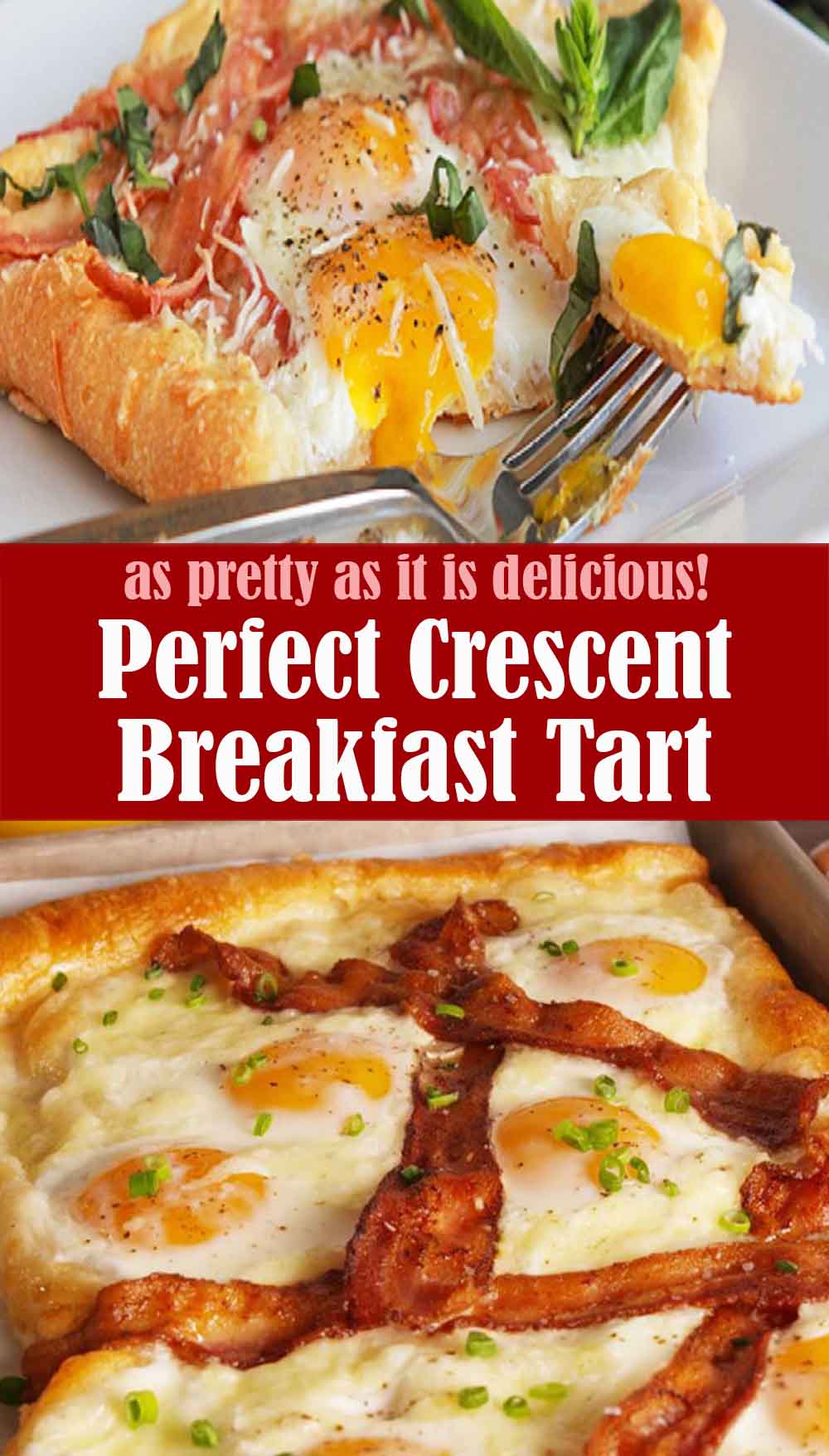 Perfect Crescent Breakfast Tart