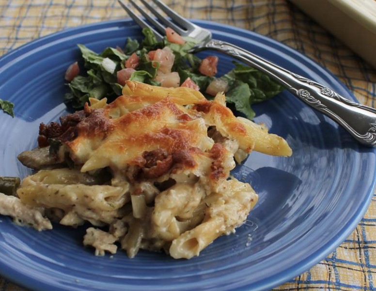 Easy Chicken Bacon Ranch Casserole