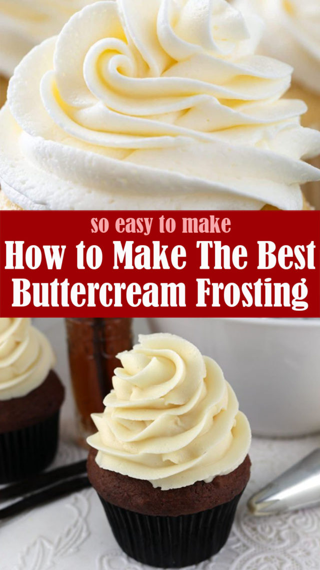 How to Make The Best Buttercream Frosting Lindsy's Kitchen