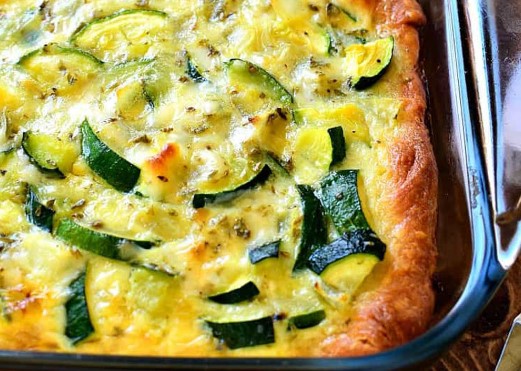 Cheesy Zucchini Bake
