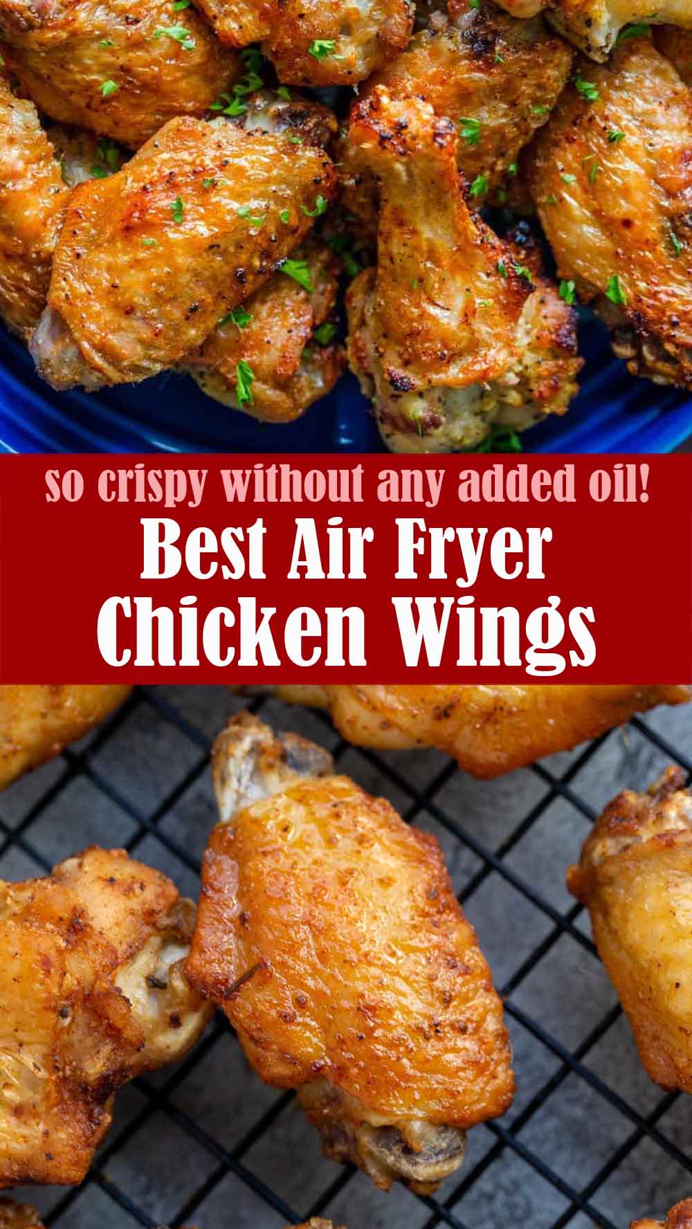 Best Air Fryer Chicken Wings | Lindsy's Kitchen