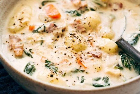 Crockpot Chicken Gnocchi Soup