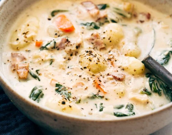 Crockpot Chicken Gnocchi Soup