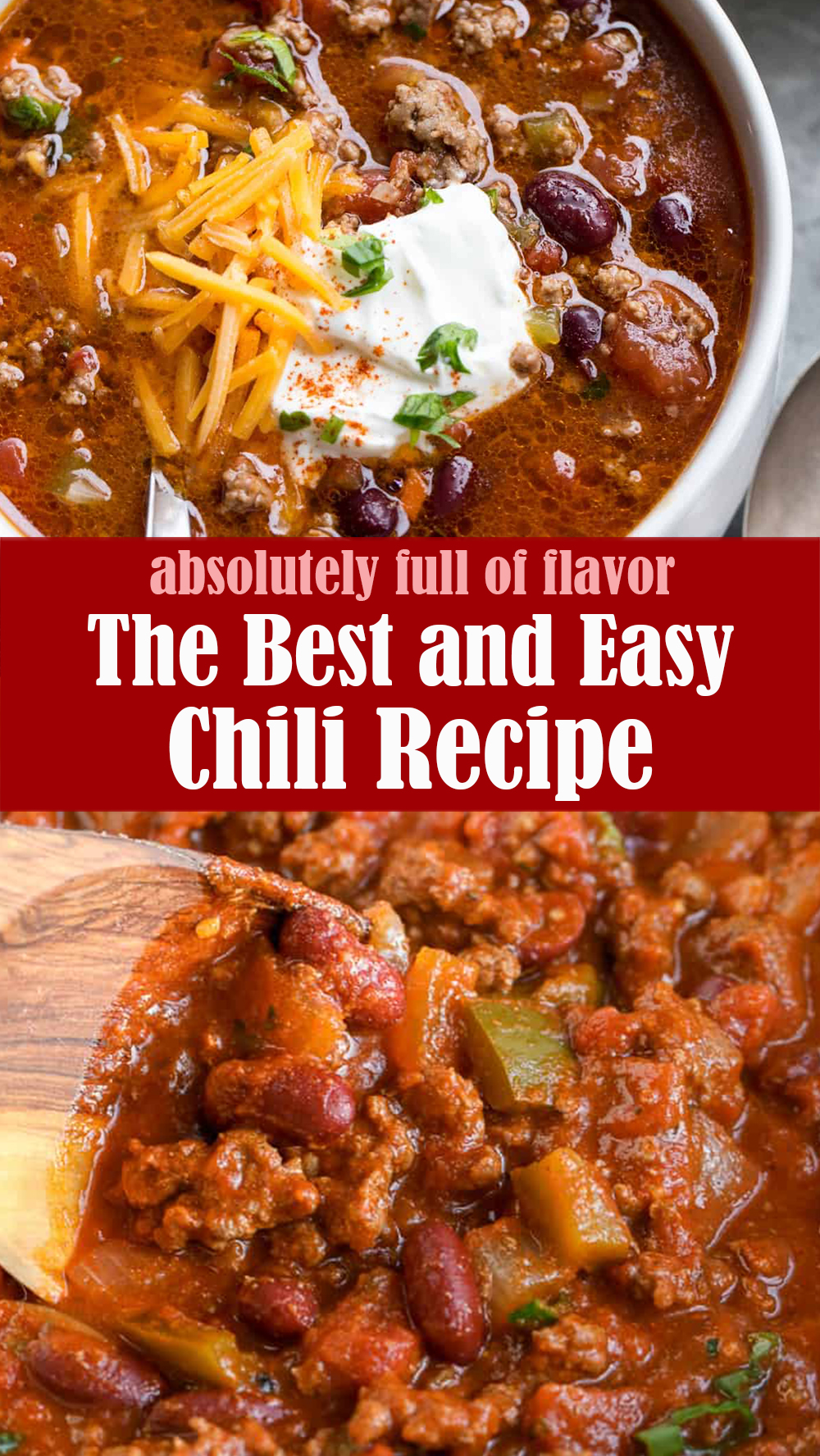 The Best and Easy Chili Recipe