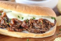 Tasty Slow Cooker French Dip Sandwiches