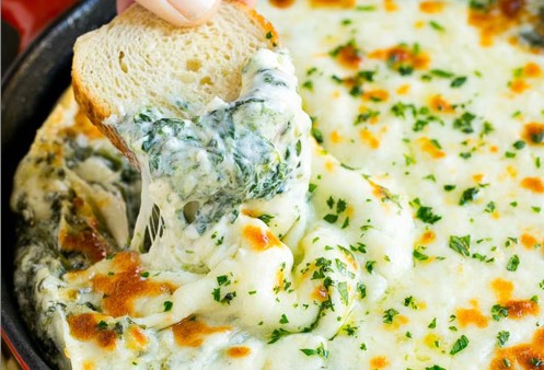 Easy Hot Spinach Dip Recipe