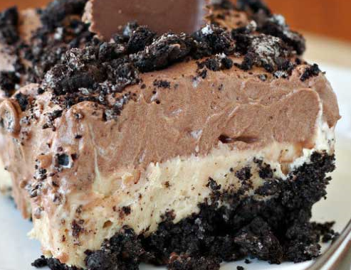 Chocolate Peanut Butter No-Bake Dessert