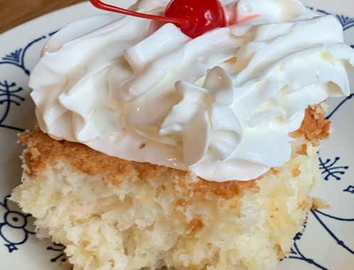 Easy Pineapple Angel Food Cake
