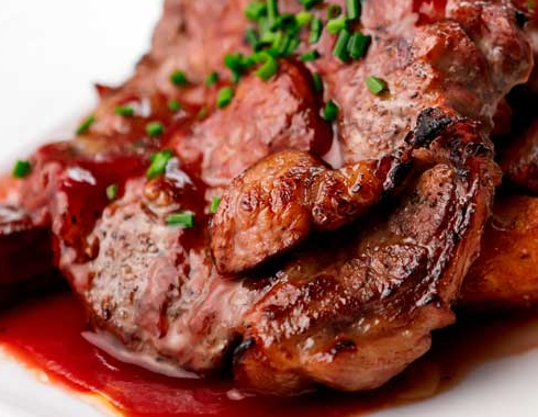 Oven Baked Cajun Pork Steaks