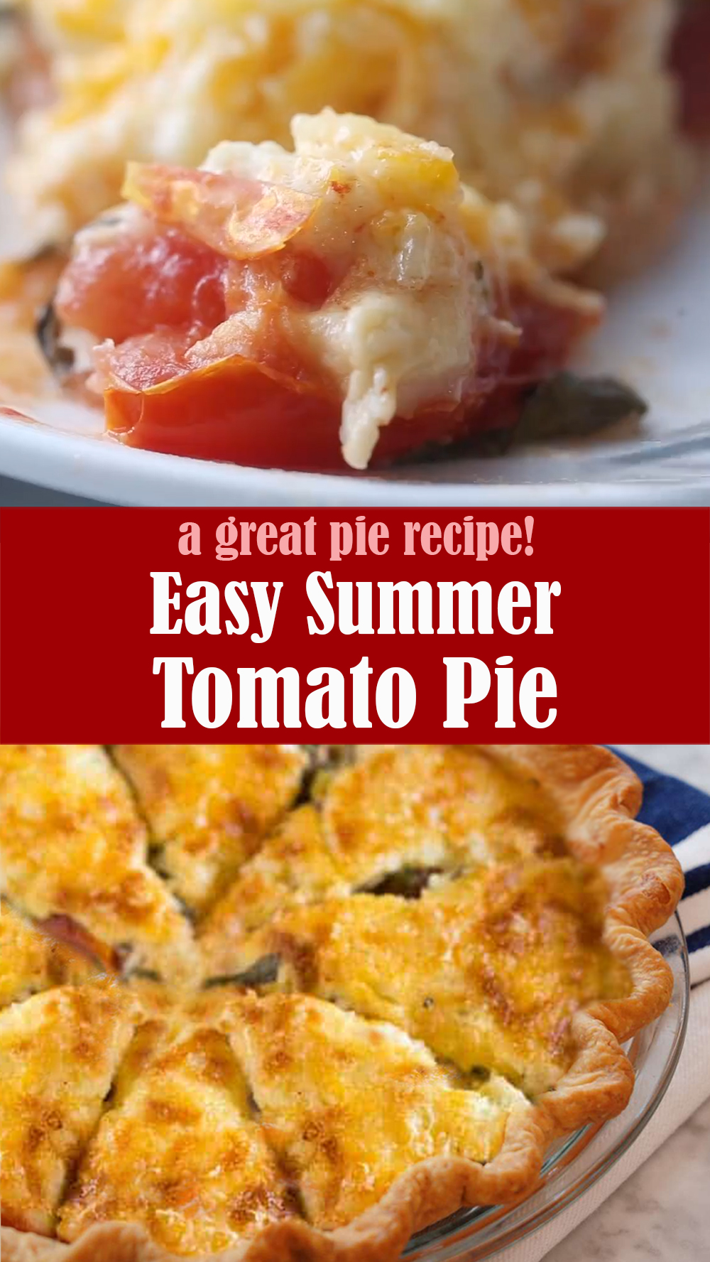 Easy Summer Tomato Pie