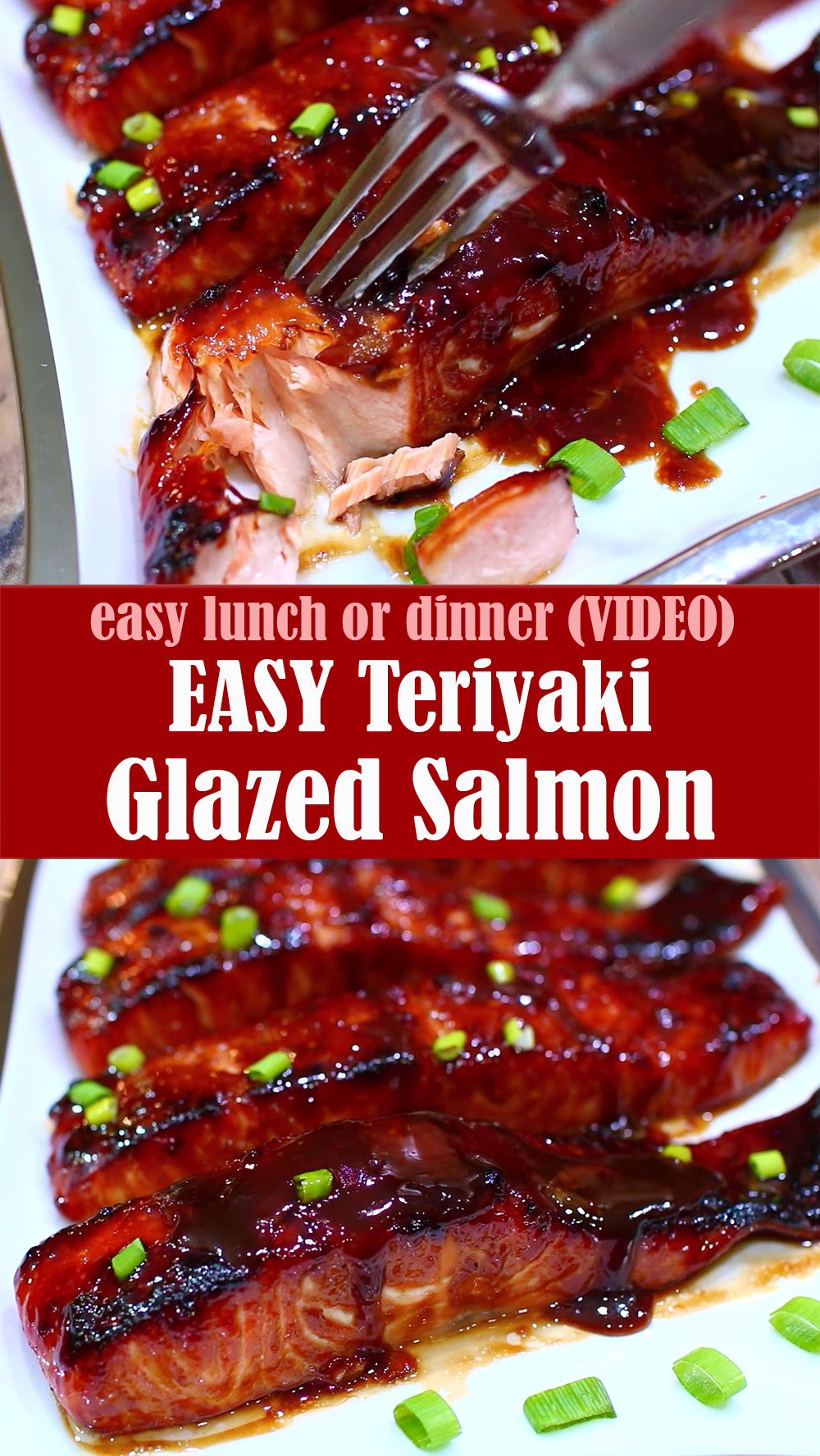 EASY and Delicious Teriyaki Glazed Salmon