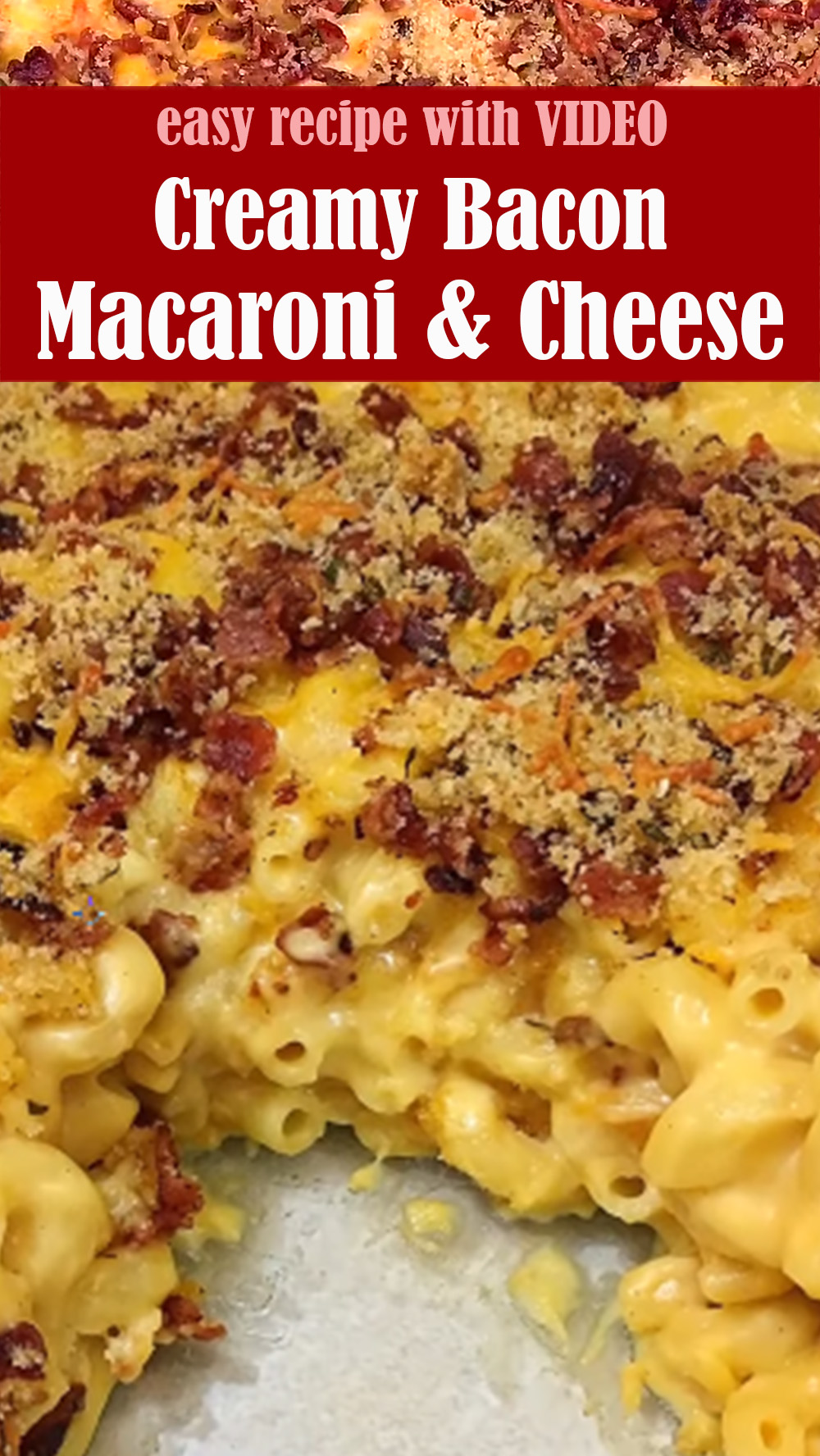 Creamy Bacon Macaroni and Cheese Recipe