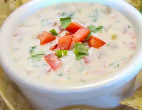 Best and EASY White Queso Recipe