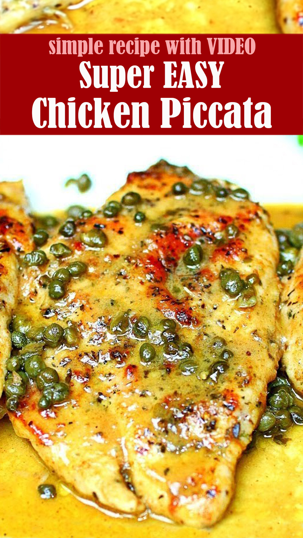 Super EASY Chicken Piccata Recipe