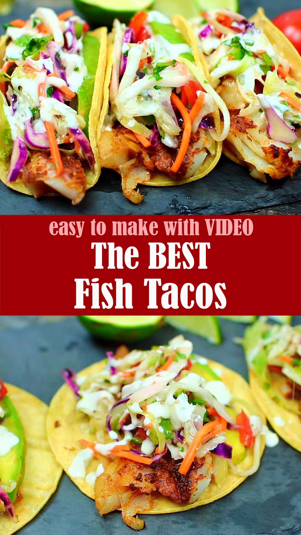 The BEST Fish Tacos Recipe