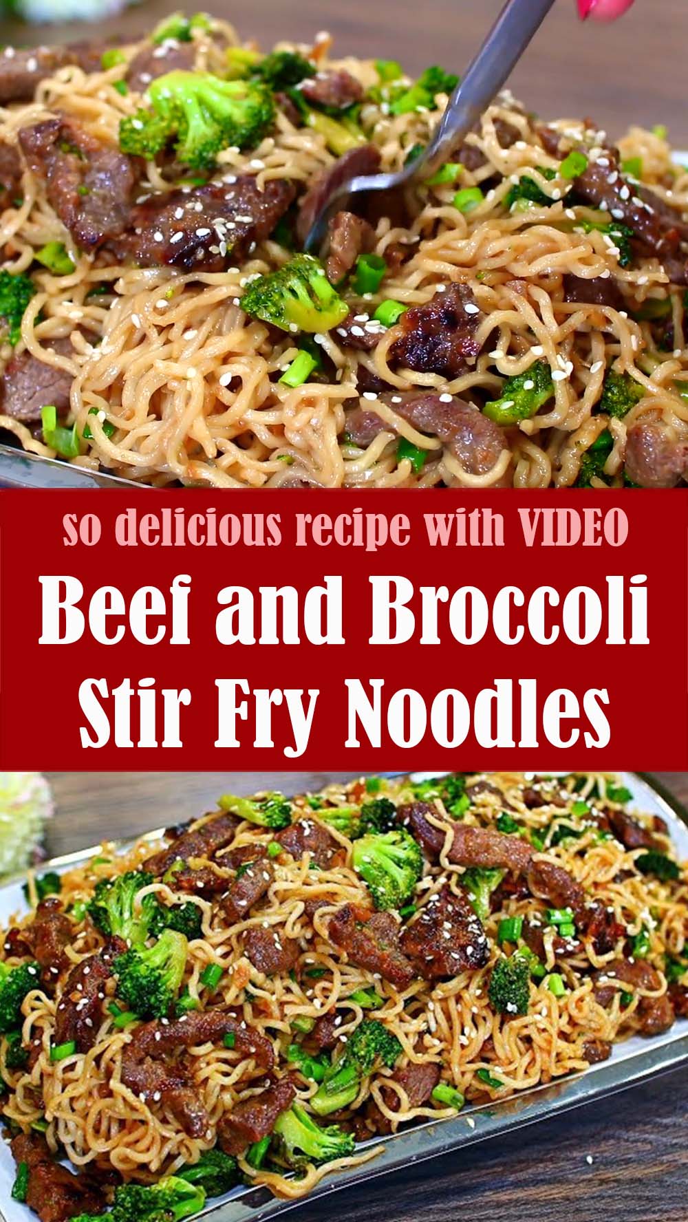 Beef and Broccoli Stir Fry Noodles Recipe