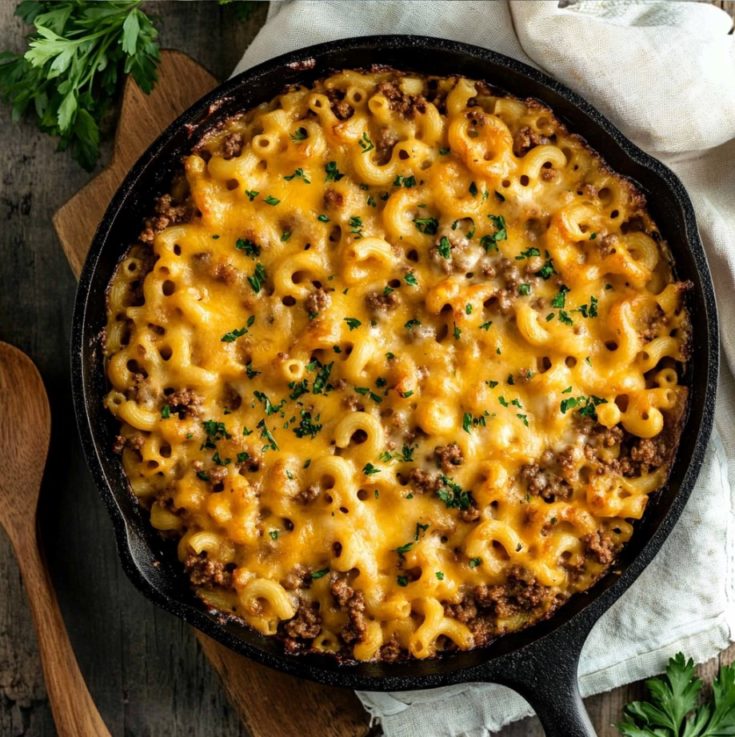 One Pot Cheeseburger Casserole