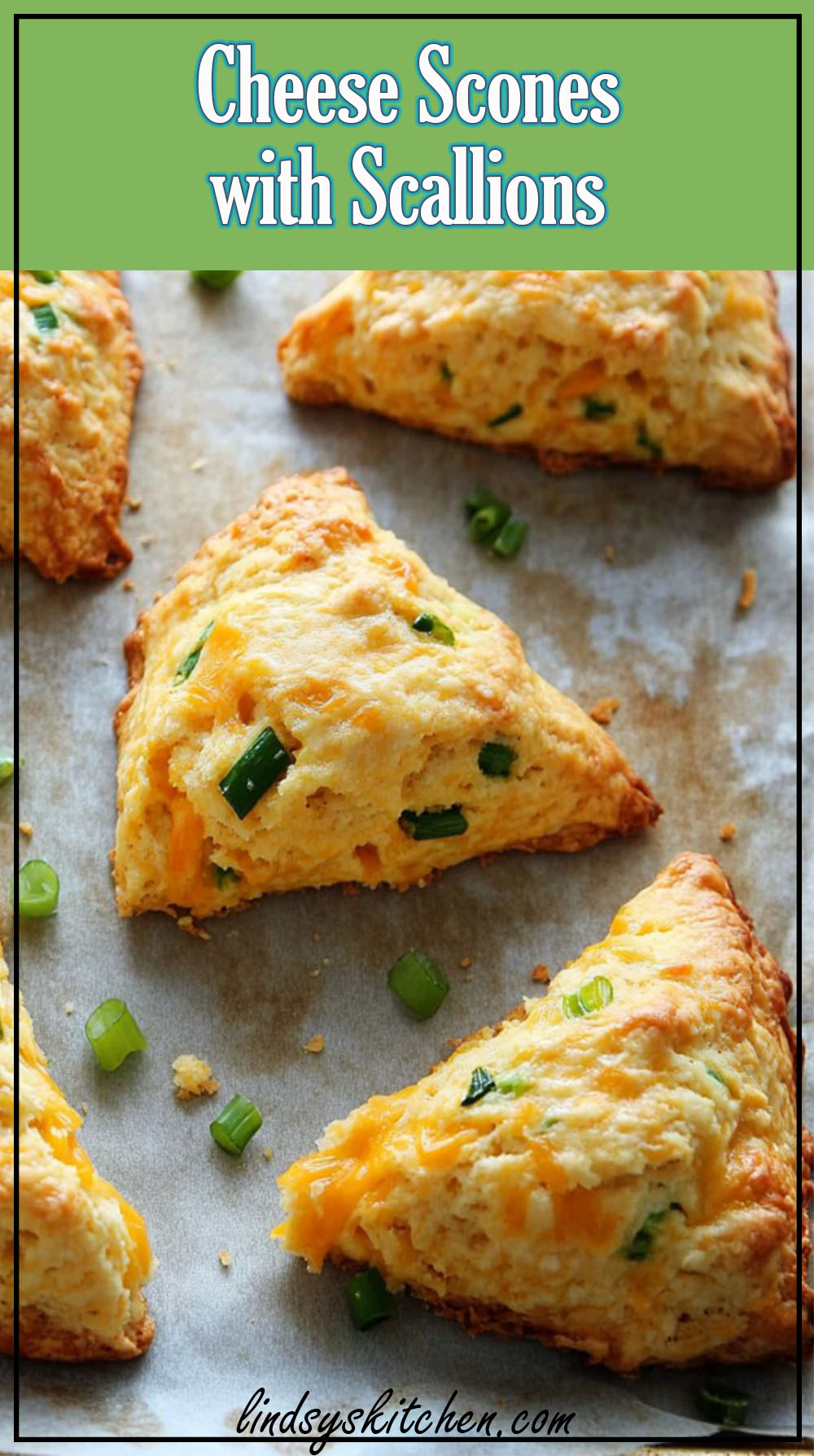 Cheese Scones with Scallions